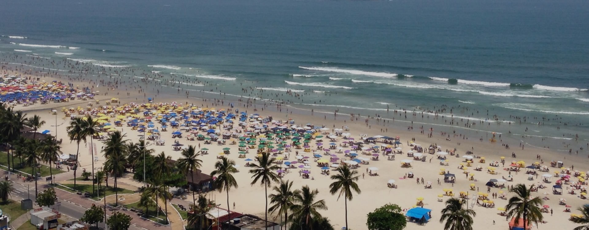 Vista praia da enseada