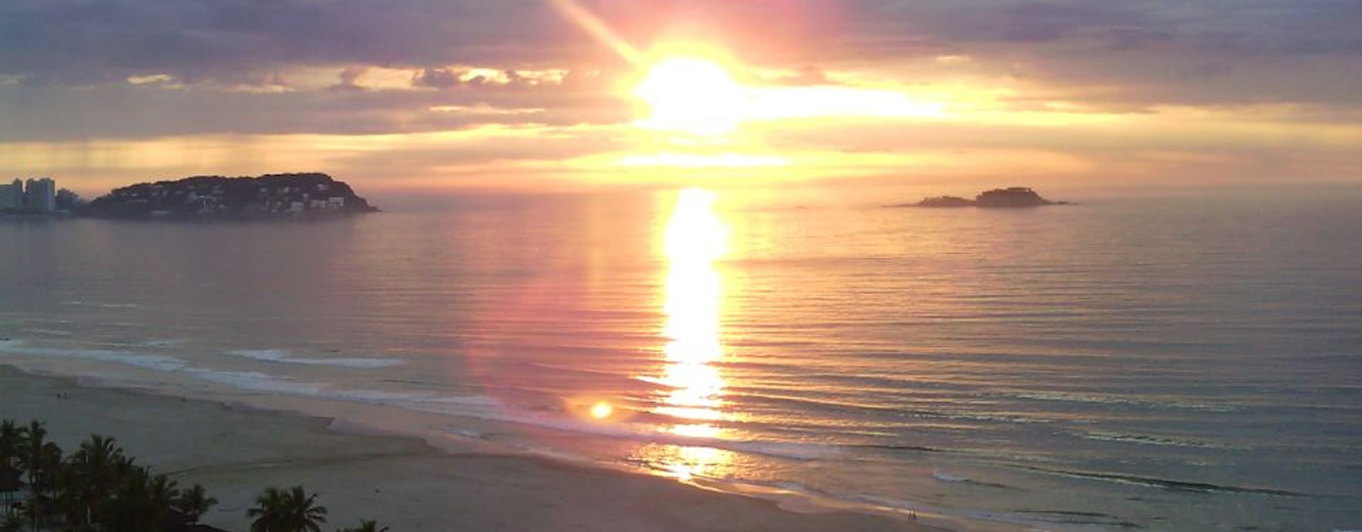 Por do sol praia da enseada